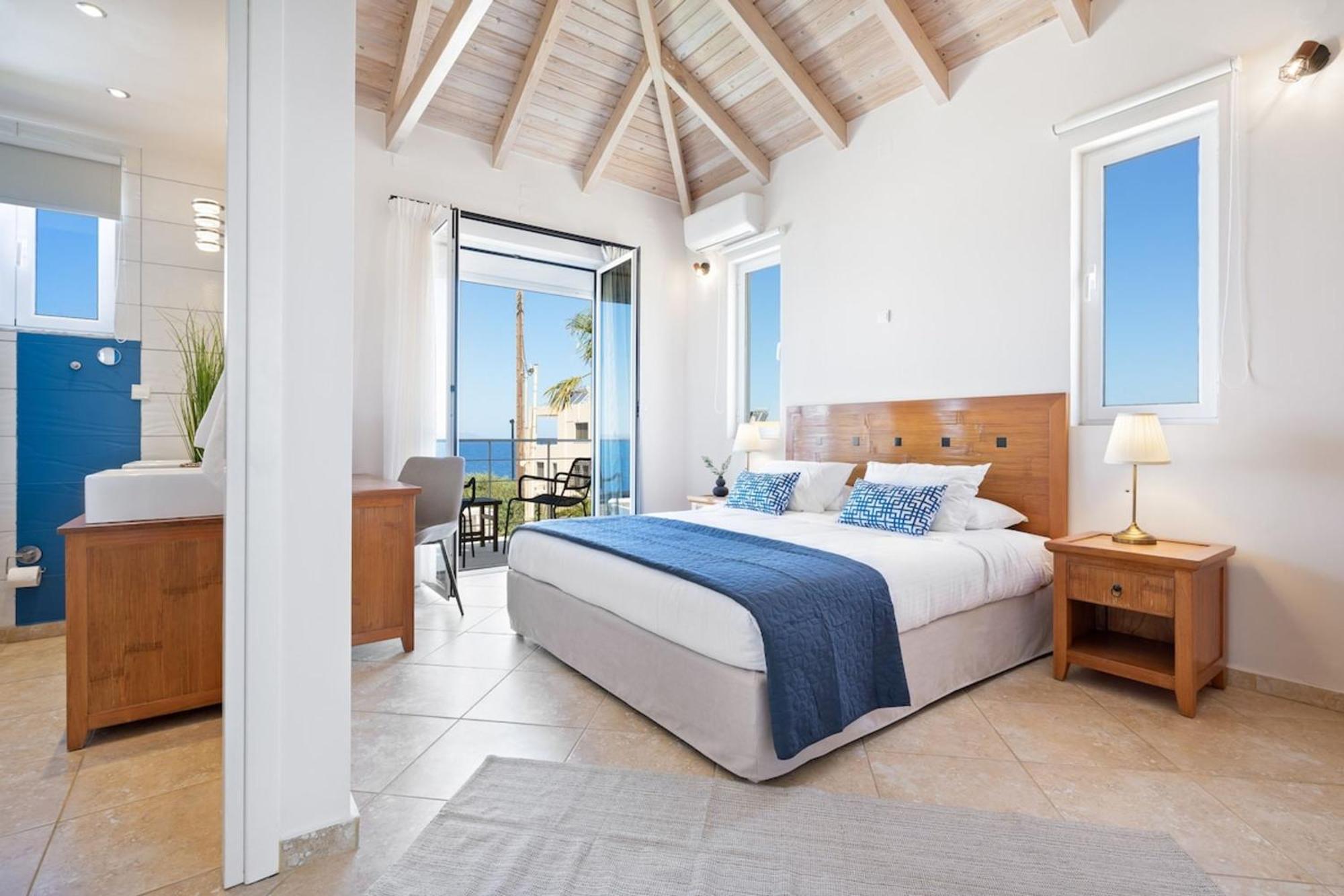 Villa Hemera Ocean View Private Heated Pool Хорафакия Экстерьер фото